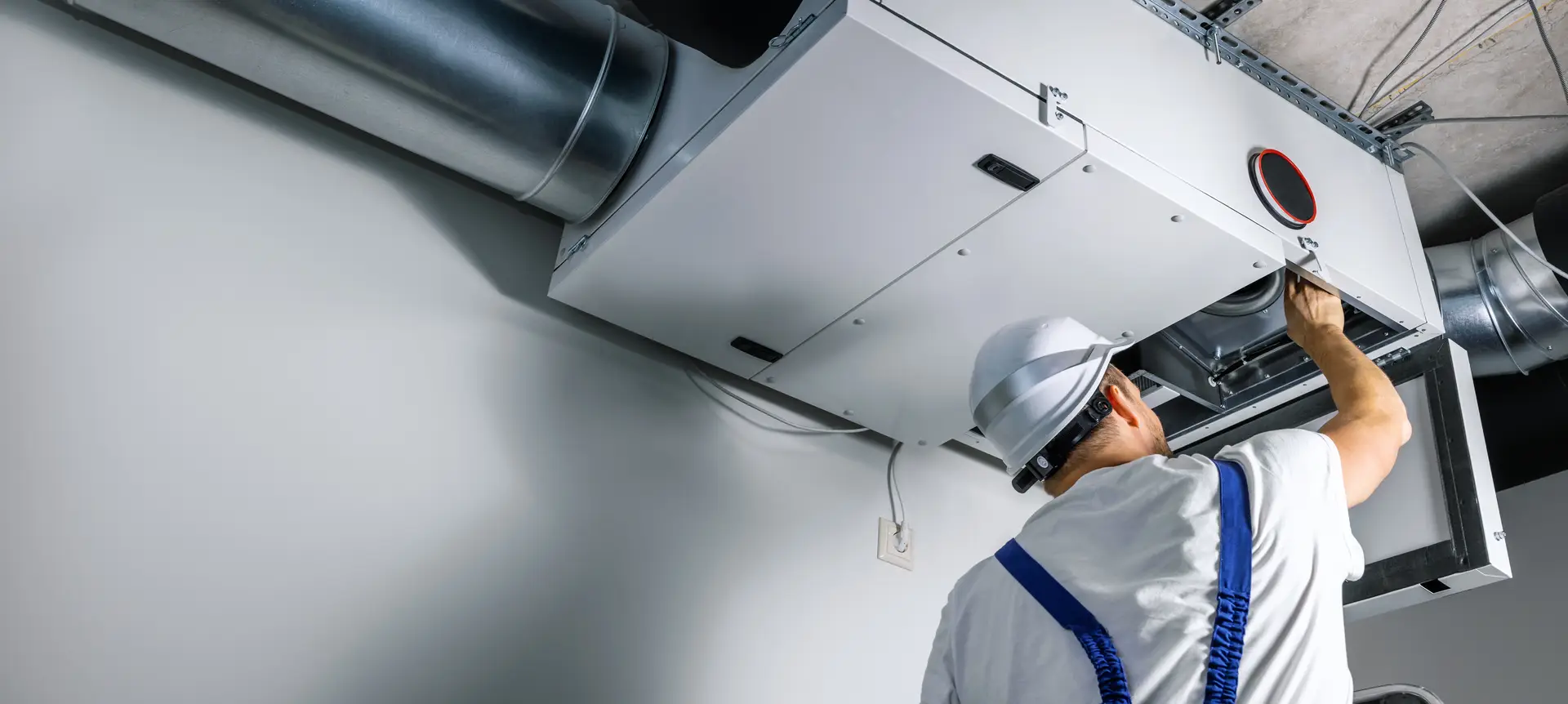 Service ventilationsaggregat Hudiksvall